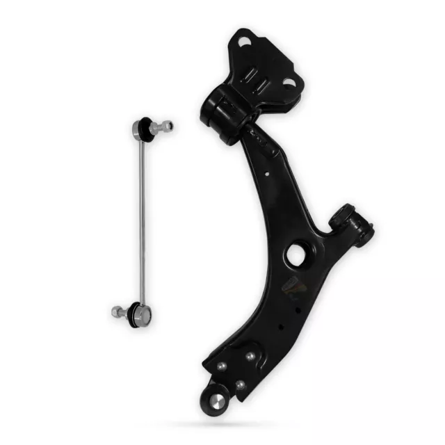 For Ford Focus MK3 2011-2018 Front Lower Suspension Wishbone Arm Right + Link