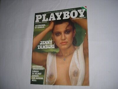 Playboy 1977 Agosto Jenny Tamburi Marisa Mell Ilona Staller Ottimo+ Completo