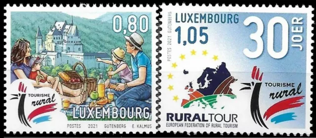 Luxembourg 2021 Tourisme rural MNH