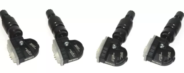 4x Schrader 2210B RDK Sensor schwarz passt für Dacia Sandero