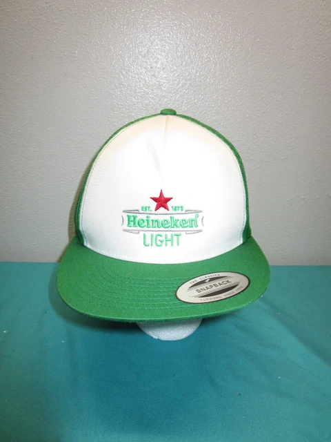 Heineken Light Mesh Trucker SnapBack Hat Dutch Lager Beer The Classics