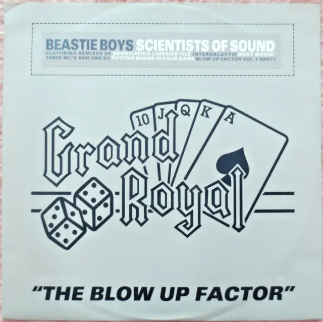 Rare Genuine Vintage Lp Record 1999 Beastie Boys - Science Of Sound -Grand Royal