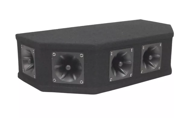 SoundLab 50 Watt RMS / 8 OHM, 6 Square Piezo Tweeter DJ Top Box Cabinet Speaker