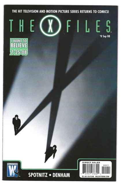 Wildstorm THE X-FILES #0-6 first printings