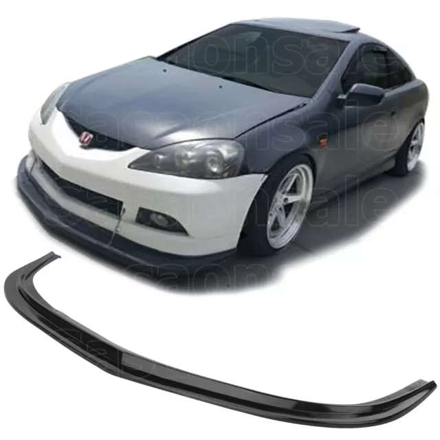 [SASA] Fit for 05-06 Acura RSX DC5 JDM GT Style PU Front Bumper Lip Splitter