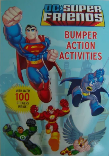 NEW DC SUPER FRIENDS My first Super Heroes  BUMPER ACTION ACTIVITIES 100 sticker