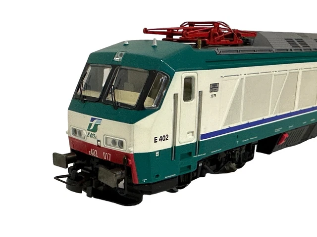LOCOMOTIVA ELETTRICA RIVAROSSI HR2011 E402 017 A - FS, scala H0, livrea ...