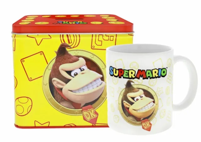 Nintendo Donkey Kong Von Super Mario Tasse Cup Becher mit Spardose Münzbox