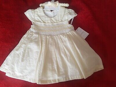 Baby Girls Party Dress  0-3 Month's Brand New With Tags Brand Matalan