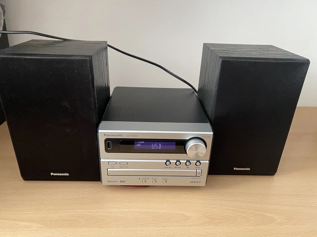 Panasonic SA-PM02 CDプレーヤー USB AUX FM/AM Amazon.co.jp: Panasonic D-dock CDステレオシステム SC-PM02-S