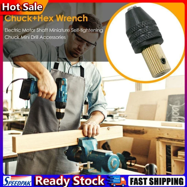 Biella Per Mandrino 3/8-24UNF - Accessorio Trapano, Diametro Interno 10mm, Per Lavori Di Precisione - Foto 5