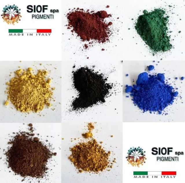 Pigmento per Cemento Polvere Colorante Ossido di Ferro Calcestruzzo Bitume