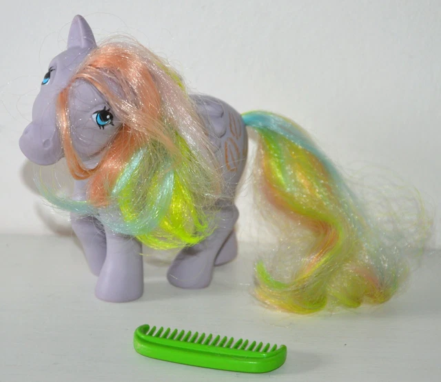 MON PETIT PONEY MLP My Little pony HASBRO G1 ITALY TICKLE Rainbow ...