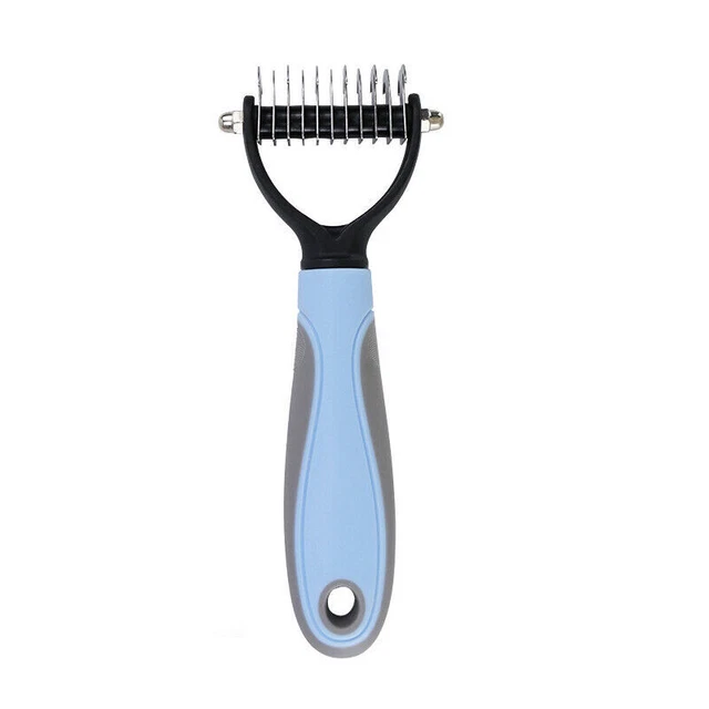 Grooming Brush For Pet Dog Cat Deshedding Tool Rake Comb Fur Remover Reduce Hair 9