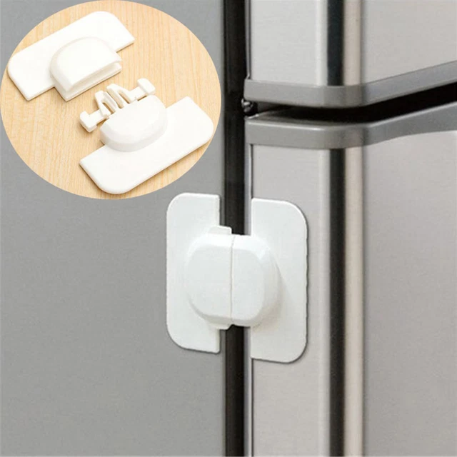 Safety Refrigerator Fridge Freezer Door Lock Latch Catch for Toddler Kids B_se