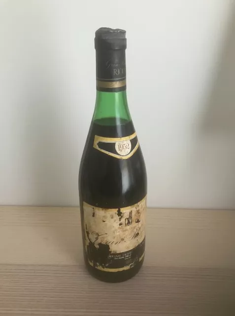 Botella De Vino Berberana Gran Reserva 1952