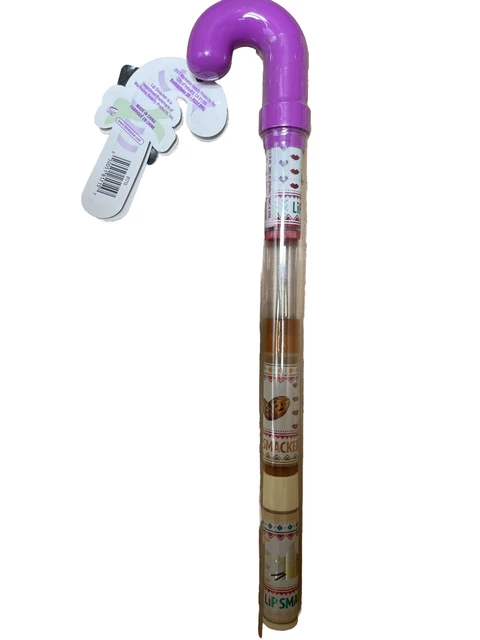 Lip Smacker Candy Cane Purple  Lip Balm Trio Limited Edition Holiday 3 Pack