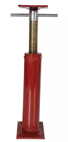 Vestil FJB-16 Basement Floor Jack, 12" - 16" Height Range, 16 Inch, Red