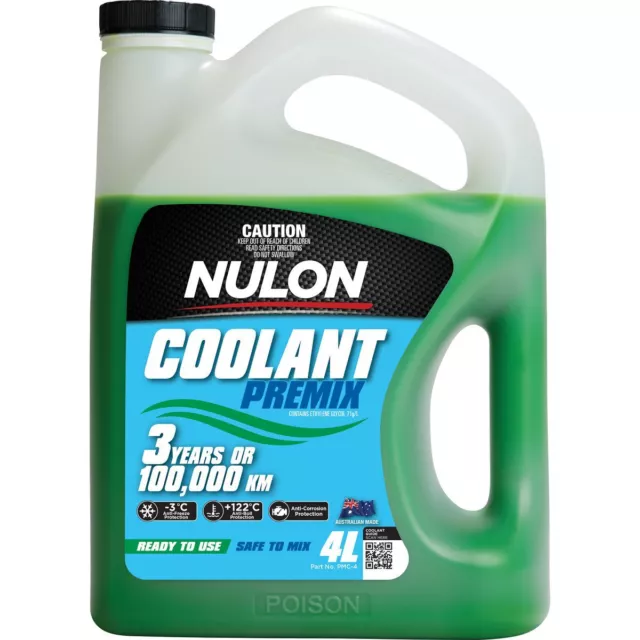 Nulon Coolant Pre-mix 4L