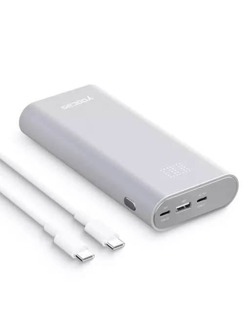 PD Portable Charger-95W Total Output- 20000mAh Power Bank with 65W USB-C Fast...