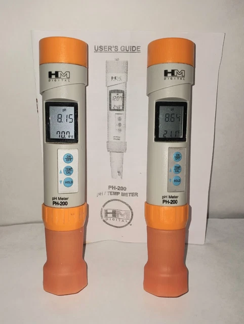 HM Digital PH-200 PH And Temp Meter, 2