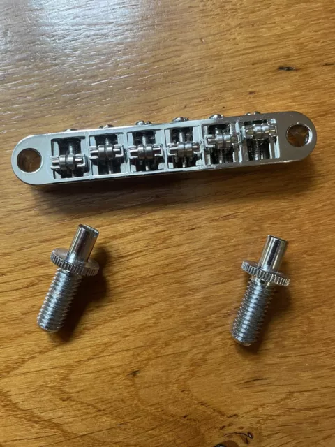 Tuneomatic Roller Bridge for Les Paul / 335 style guitar