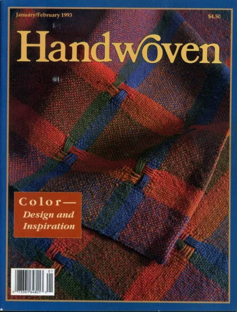 Tejido a mano por Interweave Press 1993 volumen 14 n.o 1-5