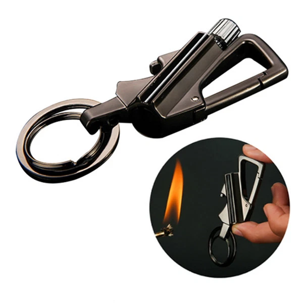 SURVIVAL TOOL CAMPING Emergency Fire Starter Flint Match Lighter