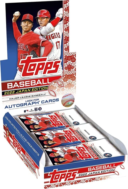 Topps MLB Baseball Japon Édition Spéciale 2022