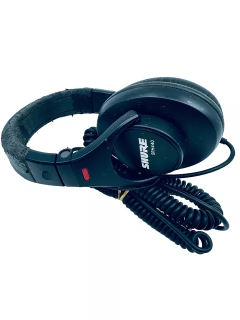 Shure SRH440 Professional Studio Headphones - Black U782