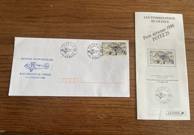 Enveloppe Premier Jour France 1998 - Coupe Du Monde De Football 98 - Collection