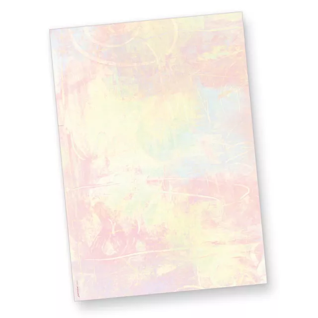 TATMOTIVE Briefpapier Malerei Pastell 50 Blatt DIN A4 für Künstler