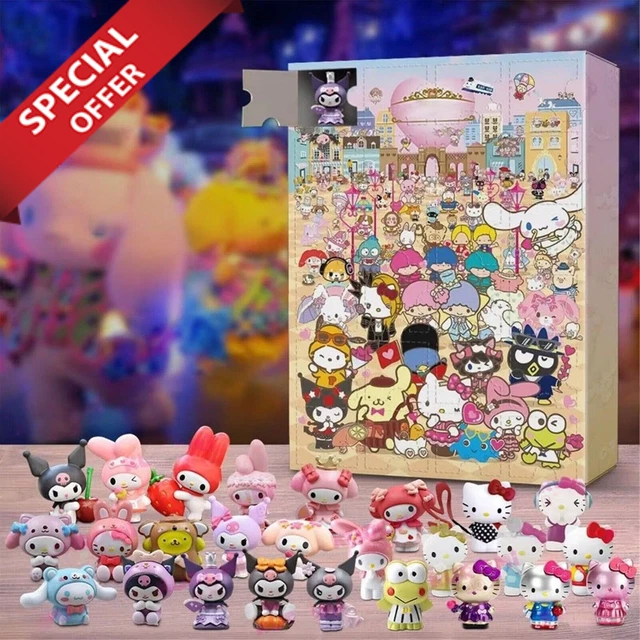 HELLO KITTY 2024 Christmas Advent Calendar Kuromi Countdown 24 Days