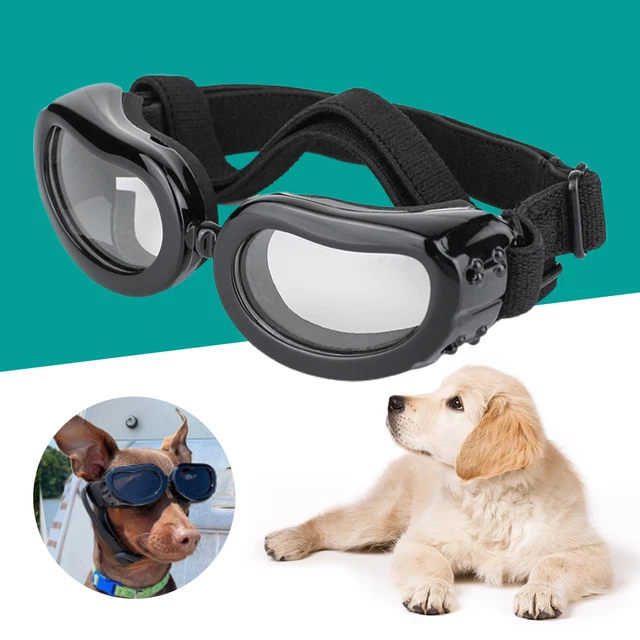 Gafas de sol suaves para mascotas diseño orificio de aire a prueba de sol protección para ojos mascota gato perro