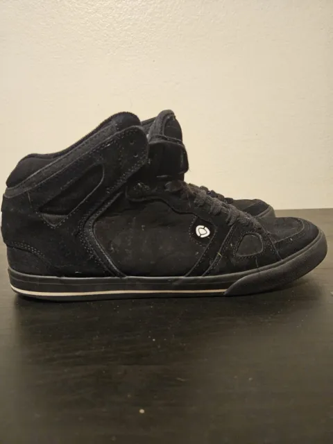 Men Circa Skate Shoes 99Vulc Hi Top Suede 8113-119 Black Gum 100% Original  New