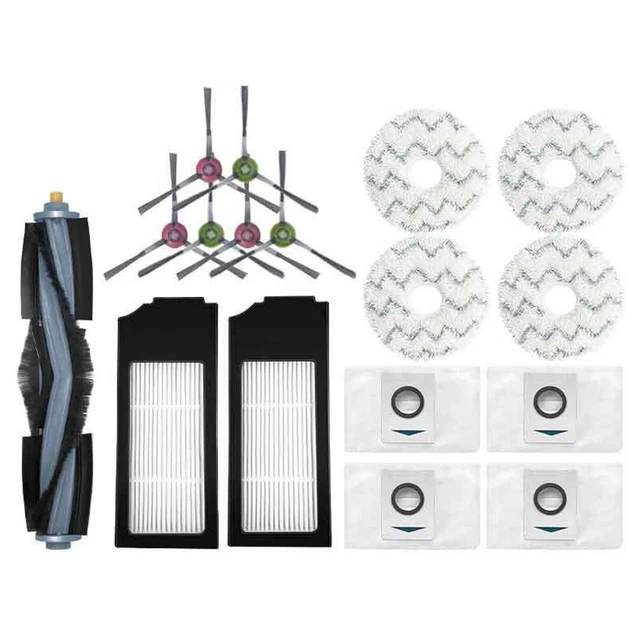 Kit D'accessoires De Rechange Pour Robot Aspirateur Ecovacs Deebot X1/T10 - Brosses, Filtres, Serpillières (26 Pièces) - 13