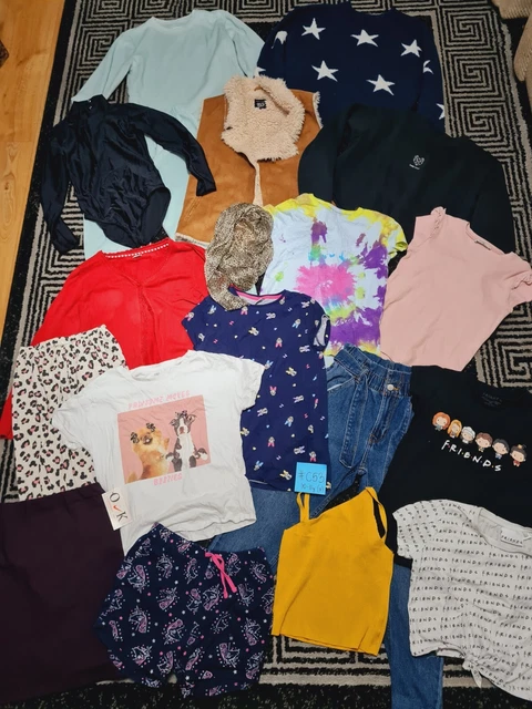 #C53 Enorme pacchetto di vestiti per ragazze 10-11 anni GEORGE NEXT PRIMARK H&M F&F NUOVO L