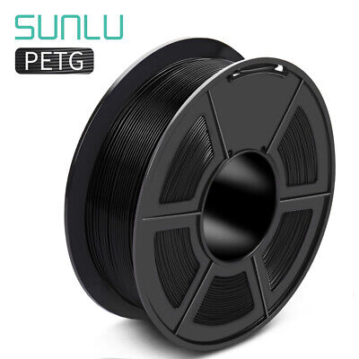 Sunlu 1.75mm PLA Nero 1kg/2.2lbs filamento stampante 3d MATERIALE DI CONSUMO 