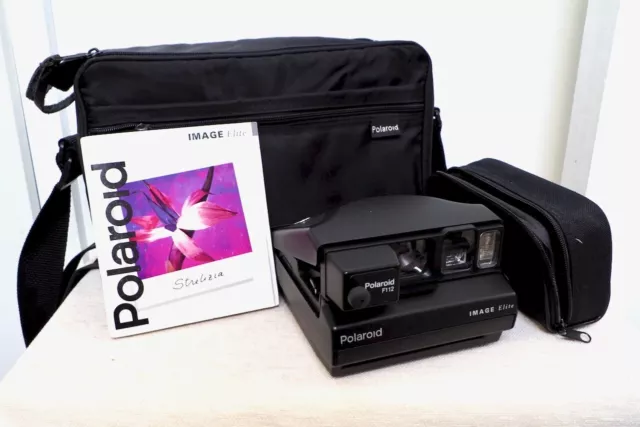 POLAROID Image Elite Sofortbildkamera mit Tasche nimmt Typ Spectra Film