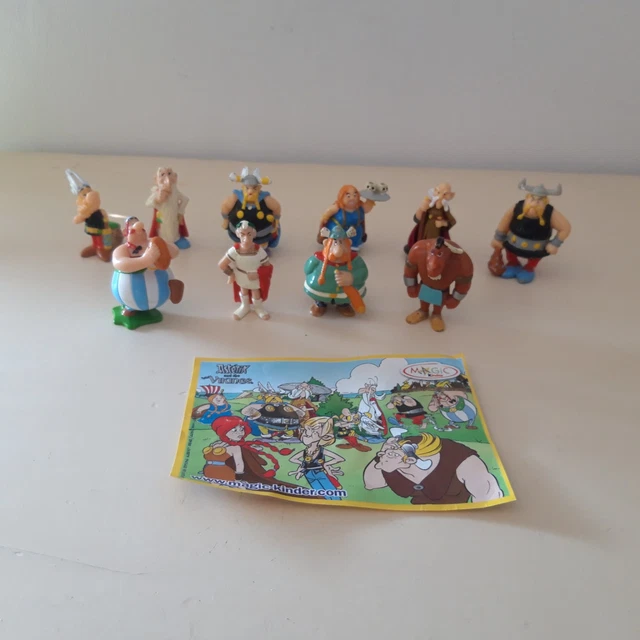Figurine Obélix Hopla Kinder 1975/1976 - Astérix & Obélix Vintage BD
