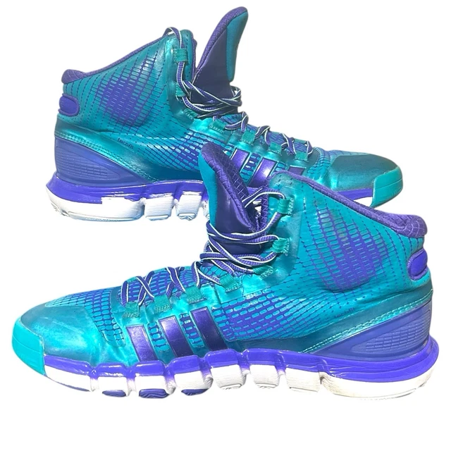 ADIDAS ADIPURE CRAZYQUICK Q33304 Teal Purple White Mens Size 12 Basketball  Shoes $19.99 - PicClick