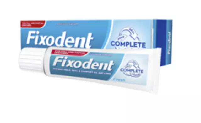 2 x 47 g Fixodent Original Complete Fresh Denture Adhesive Cream