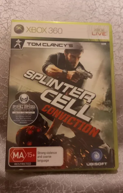Tom Clancys Splinter Cell Conviction Xbox 360 Complete
