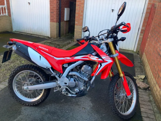 Honda CRF250  CRF 250 L 2018 only 740 miles