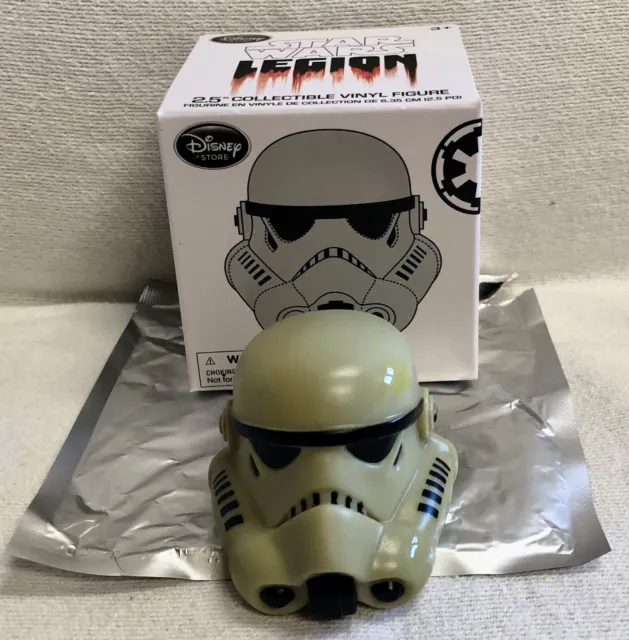 Star Wars Legion Vinyl Figure Green CHASER Stormtrooper Helmet Series 1