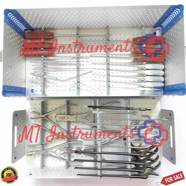 Lumbar Spinal Surgery Instruments Set with Box Orthopedic Instruments