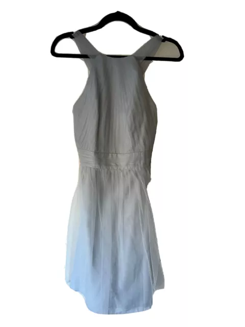 New With Tags Davids Bridal Light Blue Short Formal Dress Size 2
