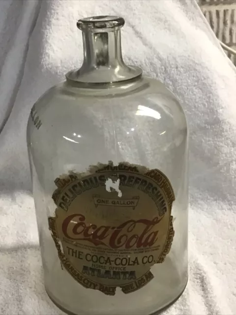 Mega Rare 1914 Coca Cola Syrup Jug