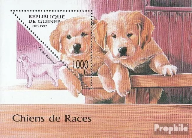 Guinea block514 unmounted mint / never hinged 1997 Dogs