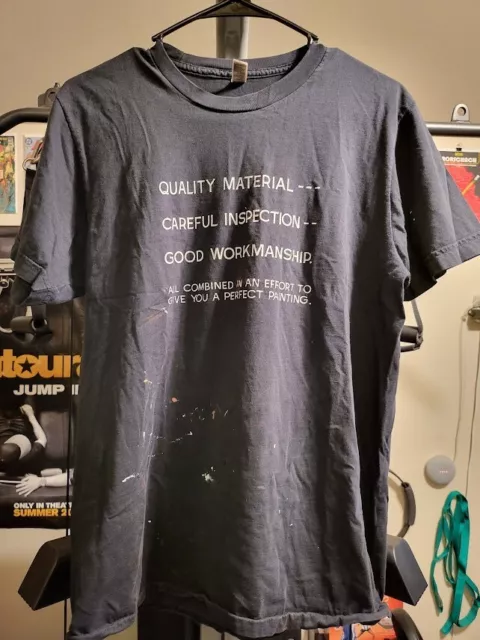 *RARE* John Baldessari Quality Materials Getty Museum Shirt Black Medium *RARE* John Baldessari Quality Materials Getty Museum Shirt Black Medium